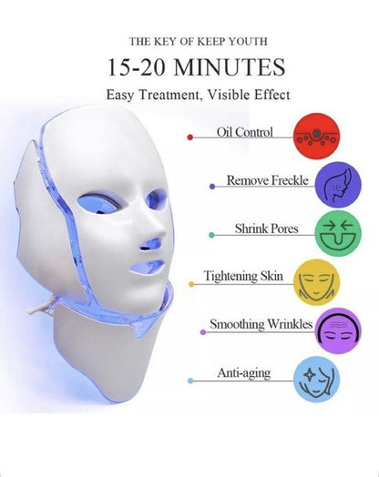 LED Photon Rejuvenation Face Mask ARABIYA BAZAR